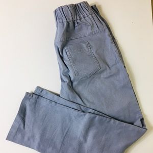 Gray casual pants